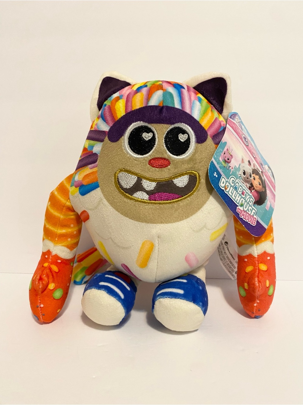 Gabby’s Dollhouse The Movie Cookie Bobby 8” Plush NWT Stuffed Animal Toy
